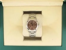 Rolex — 2002 Rolex Oyster Perpetual 77080 Pink Dial SS Oyster No Papers 31mm — Watch — resale