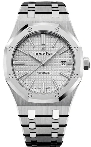 Worldofluxuryus — Audemars Piguet Royal Oak Selfwinding Titanium & Platinum 15403IP.OO.1220IP.01 — Watch — resale