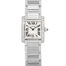 Cartier — Cartier Tank Francaise W51008Q3 SS White Roman Dial Quartz 20mm — Watch — resale