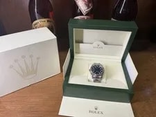 Rolex — Rolex DateJust II 41mm Blue Dial 18K Fluted 41mm 116334 2018 — Watch — resale
