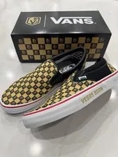 Vans — Vans & Vegas Golden Knights Sz-12 Limited Edition W/ SnapBack Hat — Sneaker — resale