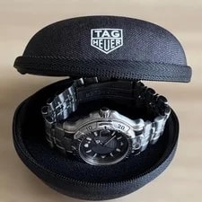 Tag Heuer — Genuine Tag Heuer 6000 With Case and Extra Links. — Watch — resale
