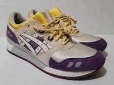 Asics — Asics Gel Lyte 3 III Lakers H305N 10 Shoes — Sneaker — resale