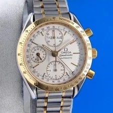 Omega — Omega Speedmaster 18K Gold Automatic Chronograph Day Date - 3321.30 — Watch — resale
