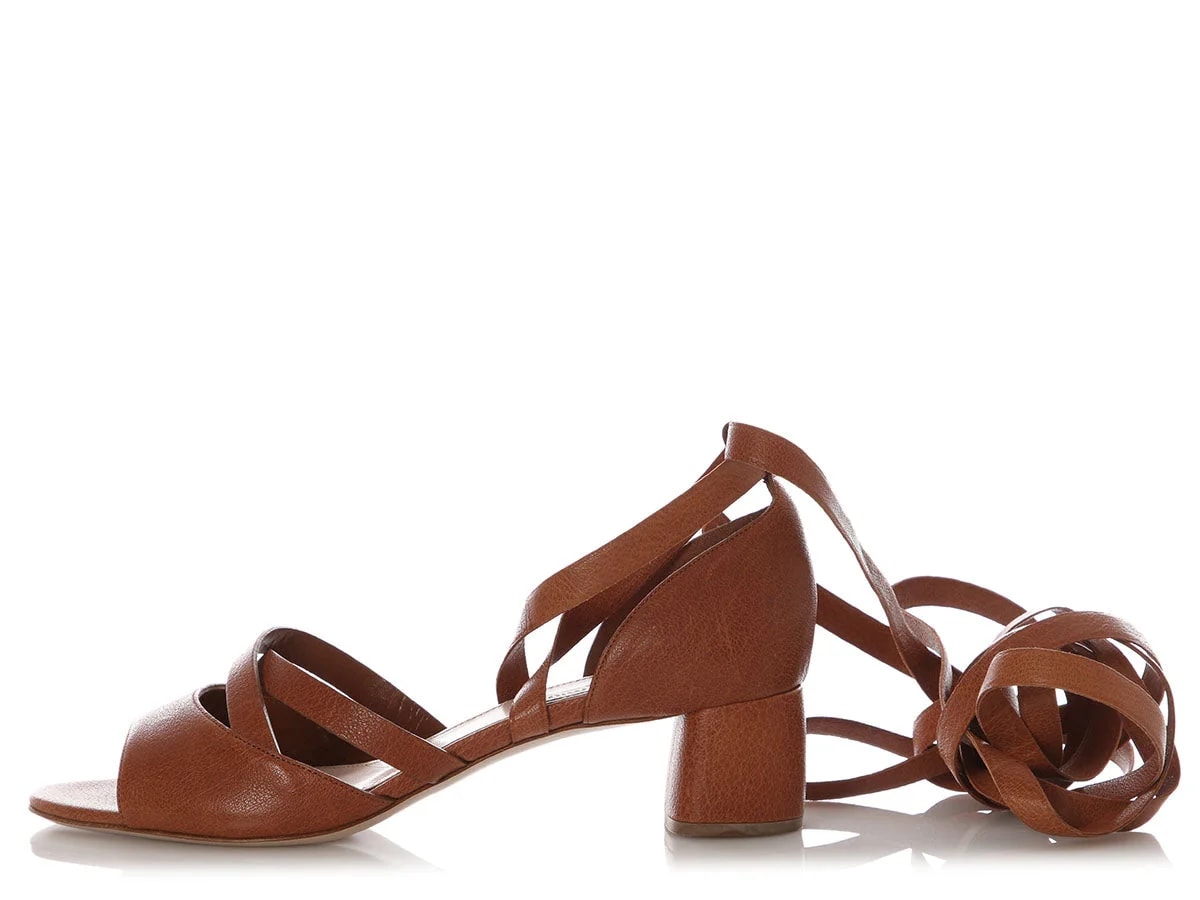 Miu Miu — Miu Ankle Wrap — Designer Shoe — resale