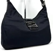 Fendi — Fendi Mamma Bucket Cotton Logo From Japan — Handbag — resale