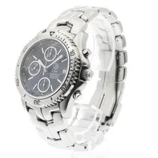 TAG Heuer — TAG Heuer Link CT5111 41mm SS Black Dial Automatic Chronograph Date #C647 — Watch — resale