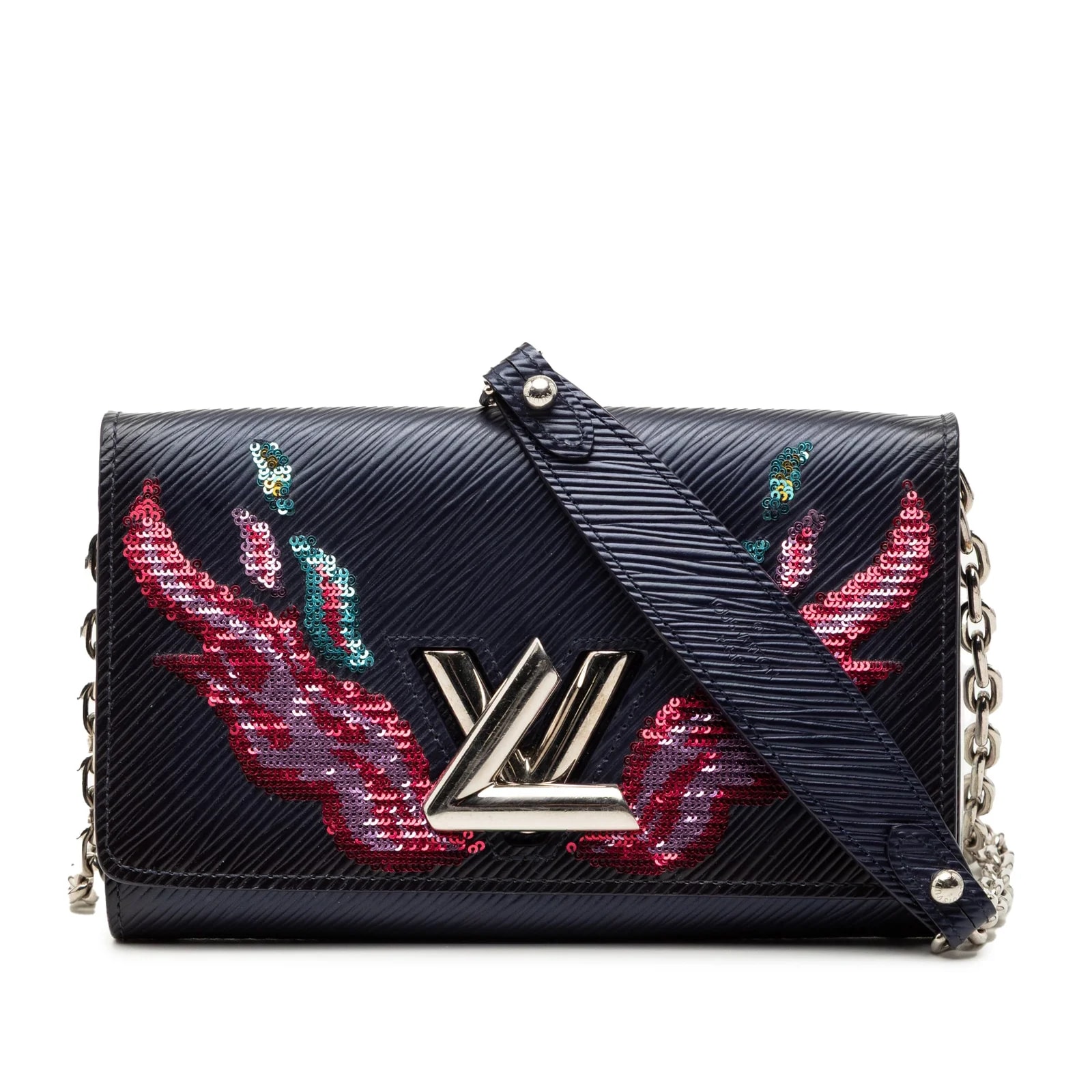 Louis Vuitton — Sequin Flames Twist Chain Wallet — Handbag — resale