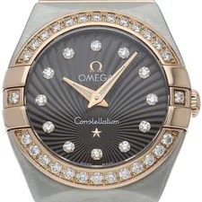 Omega — Omega Constellation Quartz 24-mm Diamond Bezel 12-Piece Diamond 123.15... — Watch — resale