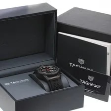 Tag Heuer — TAG Heuer Carrera CBG2A90.FT6173 45mm Ceramic Rubber Black Dial Automatic #C077 — Watch — resale