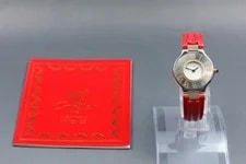 Cartier — Near /Paper Cartier SM Must 21 Vantian 28mm Quartz White — Watch — resale