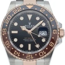 Rolex — Rolex GMT-Master II 126711CHNR Gold 40mm Black Dial Automatic #LPW275 — Watch — resale