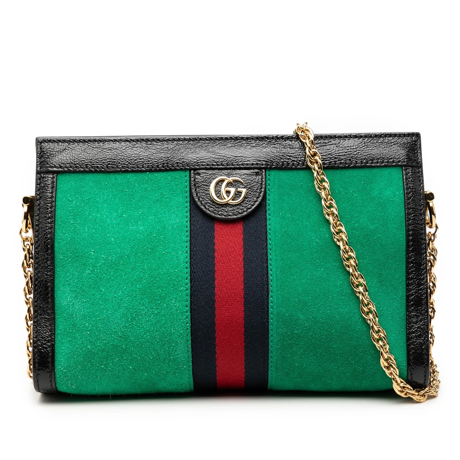 Gucci — Small Web Ophidia Chain Crossbody — Handbag — resale
