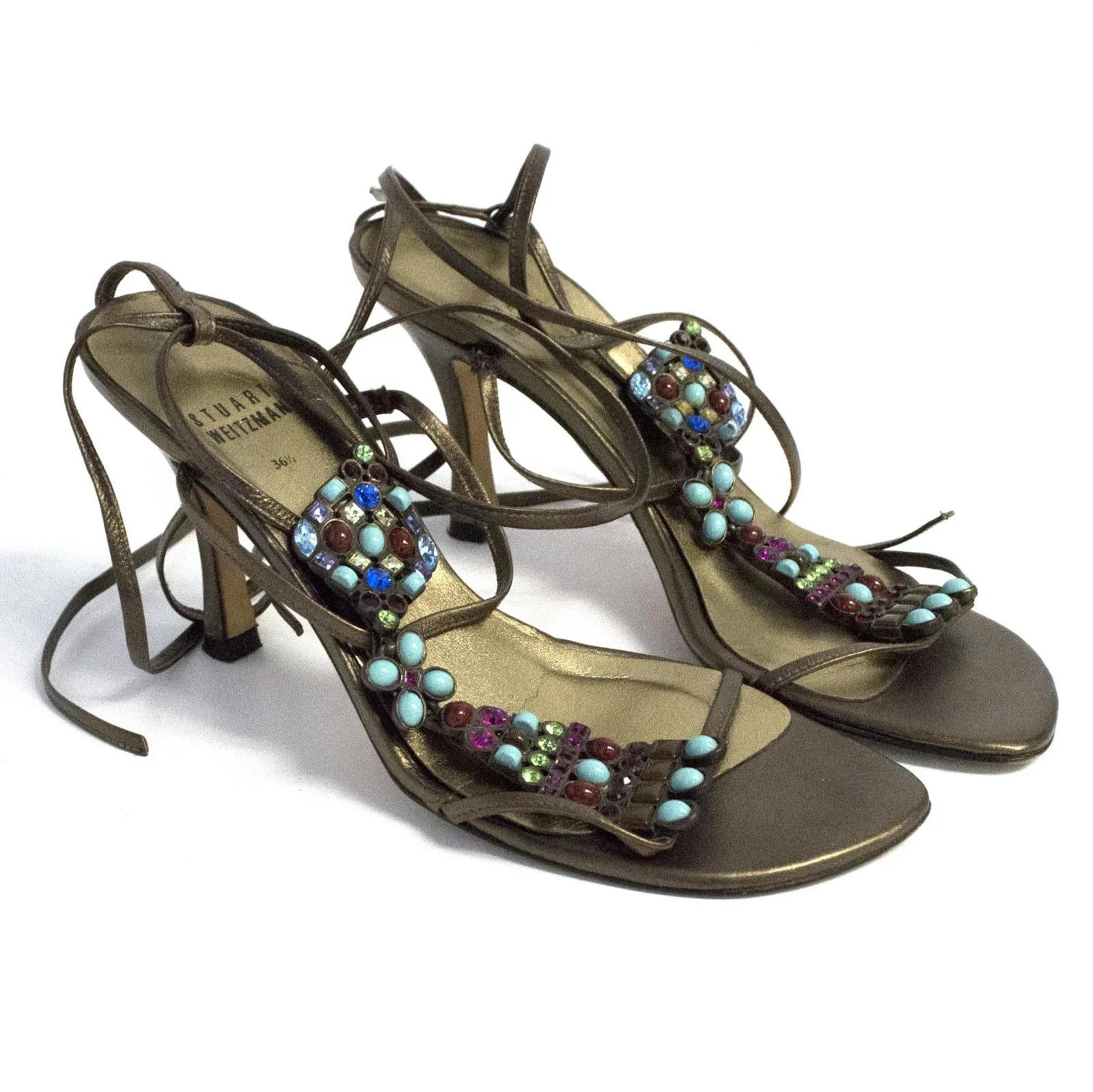 Stuart Weitzman — Stuart Weitzman Jewelled — Designer Shoe — resale