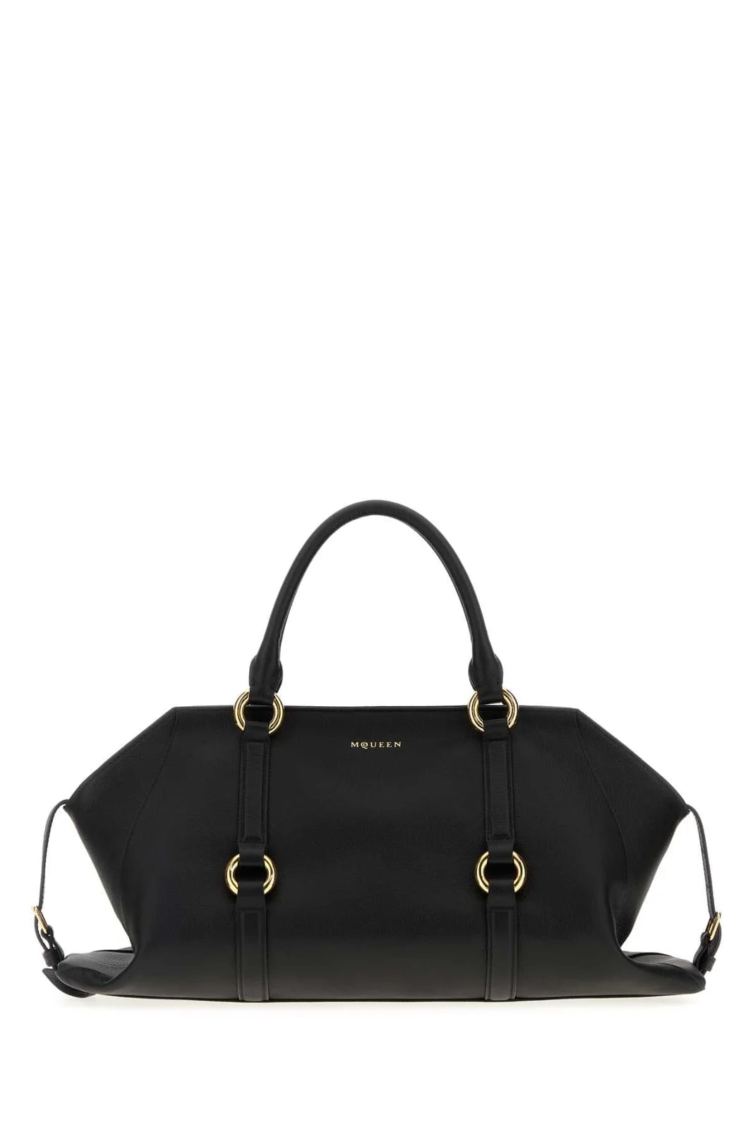 Alexander McQueen — Alexander Mcqueen Farringdon Top Handle — Calf Skinbrass — Handbag — resale