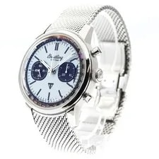 Breitling — Breitling TOP Time AB0176 41mm SS Ice Blue Automatic Chronograph #C042 — Watch — resale