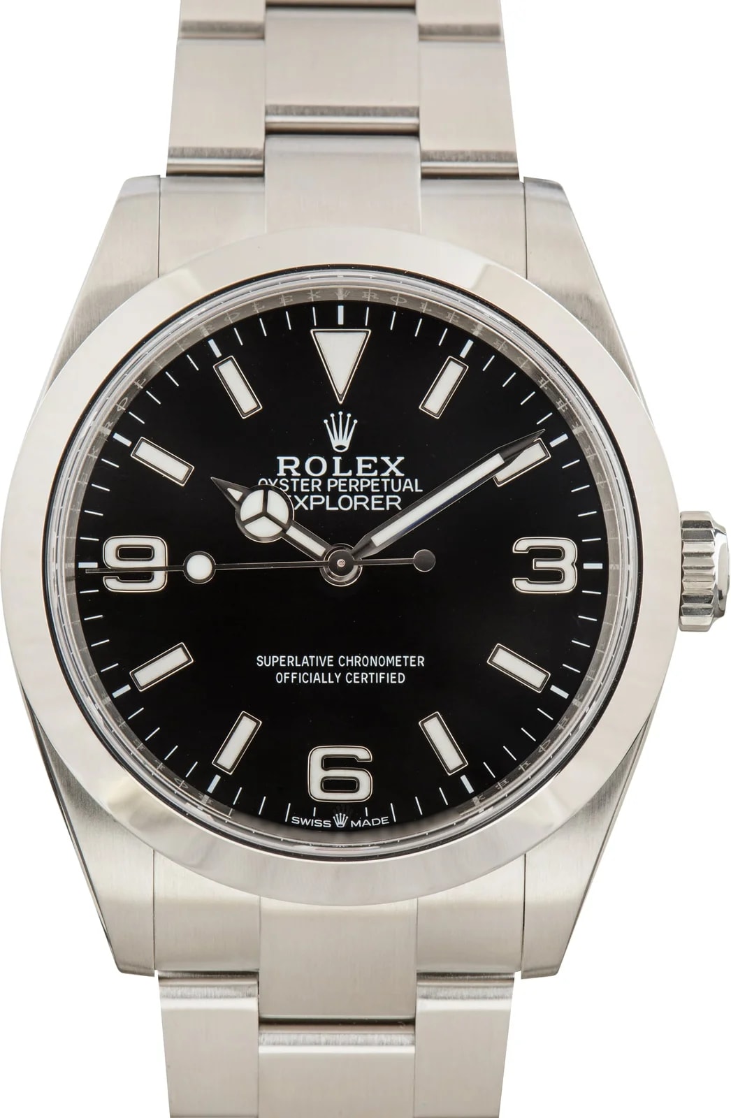 Rolex — Rolex Explorer 40 Stainless Steel Ref 224270 Black Dial — Watch — resale