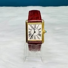 Cartier — Cartier Must Tank Gold-Plated 138856487 — Watch — resale
