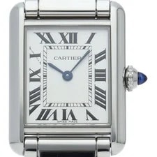 Cartier — Cartier Tank Mast LM WSTA0107 Stainless Steel WomenWatch Silver Brand-... — Watch — resale