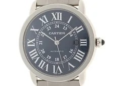 Cartier — Cartier WSRN0023 Ronde Solo XLWatches Blue Dial Steel 【472】 — Watch — resale
