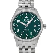 IWC — IWC Pilot's Mark XX IW328206 Green Dial Stainless Steel Automatic #W2022 — Watch — resale