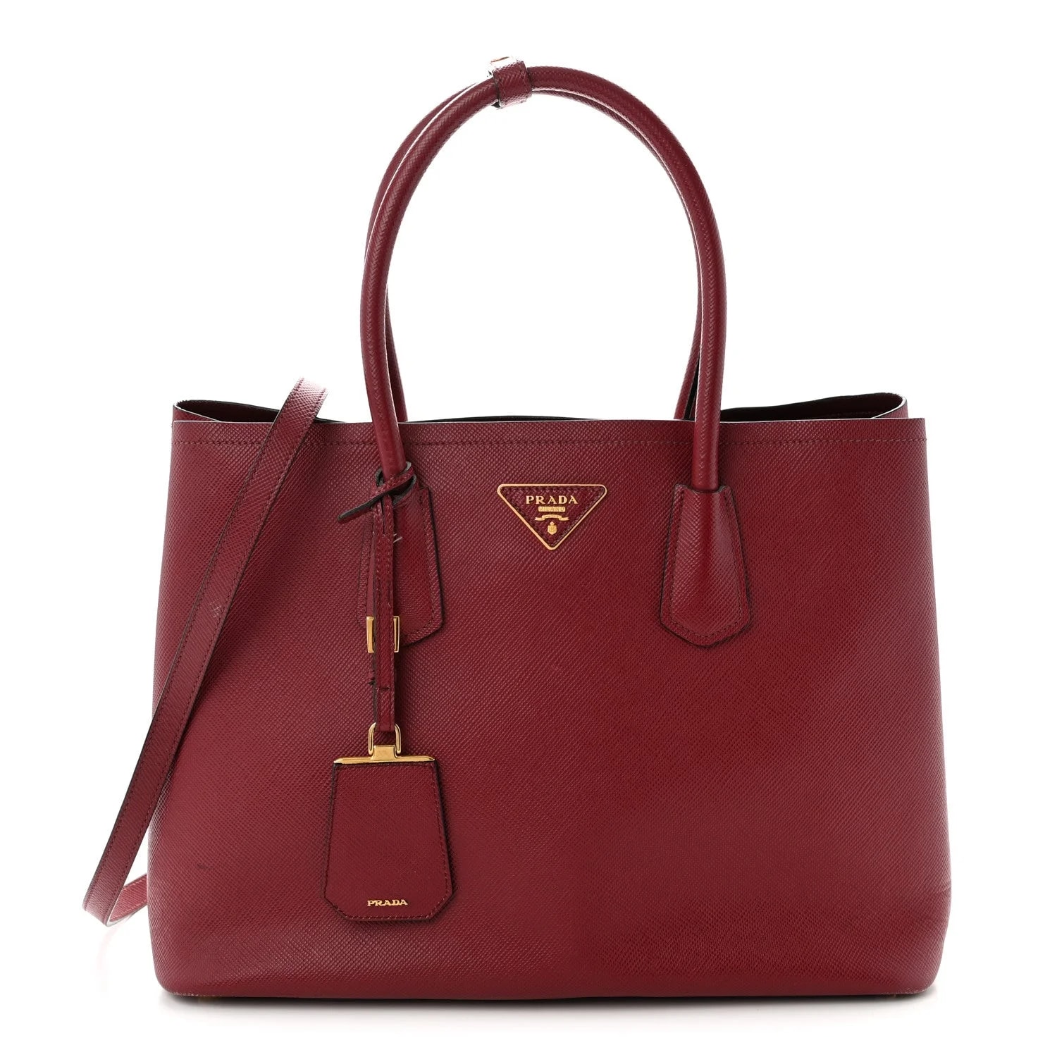 Prada — Medium Double — Handbag — resale