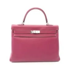 Hermès — Hermes Candy Kelly 35 Tosca Tyrian 2-Way #RC186 — Handbag — resale