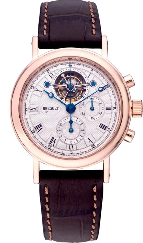 Worldofluxuryus — Breguet Classique Chronograph Tourbillon 18K Yellow Gold — Watch — resale