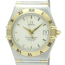 Omega — Omega Constellation 18K Gold Steel Automatic 1302.30 Polished BF591797 — Watch — resale