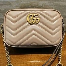 Gucci — Auth Gucci GG Marmont w/Dust — Handbag — resale