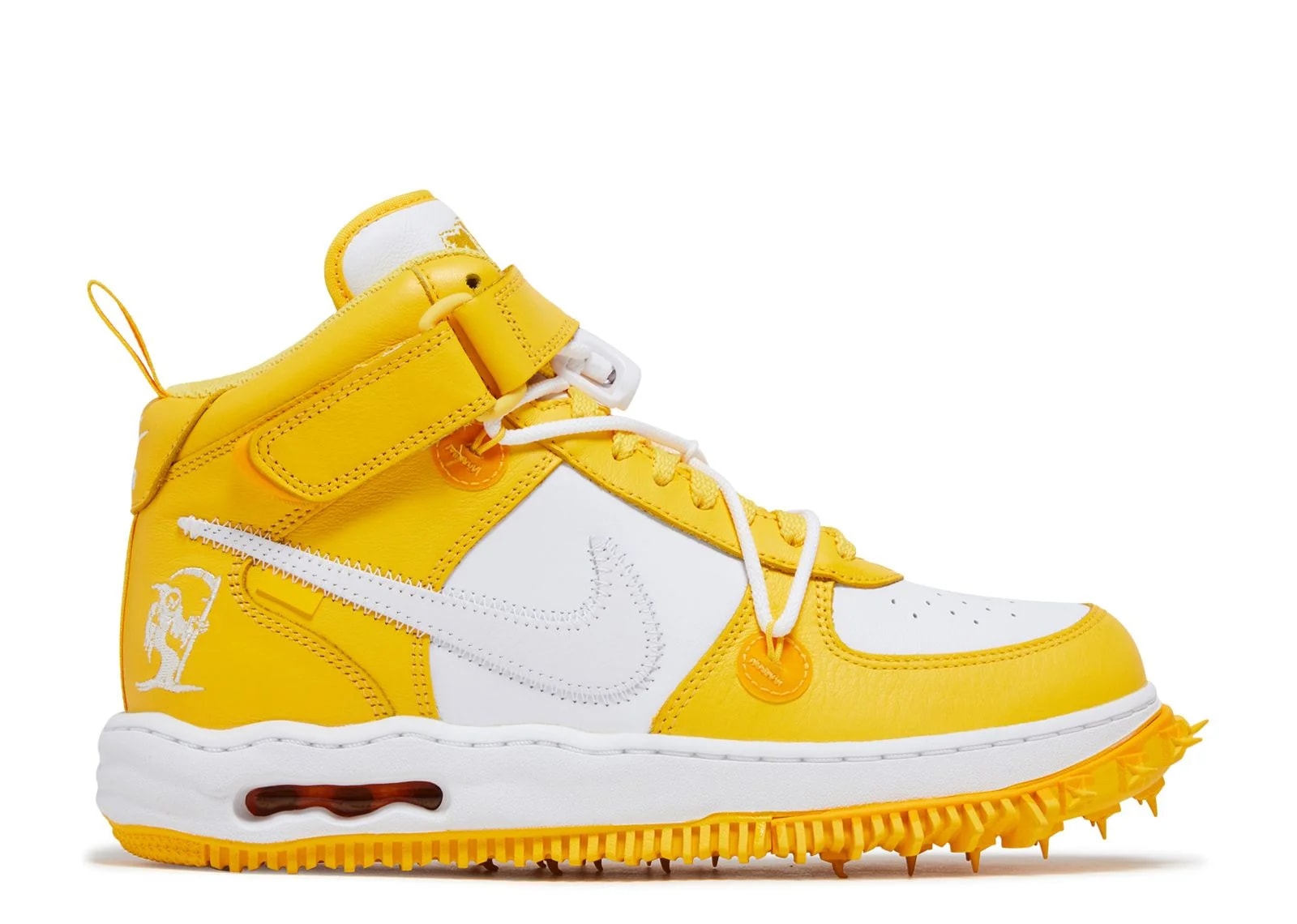 Off-White — Off-White X Air Force 1 Mid SP 'Varsity Maize' — Sneaker — resale