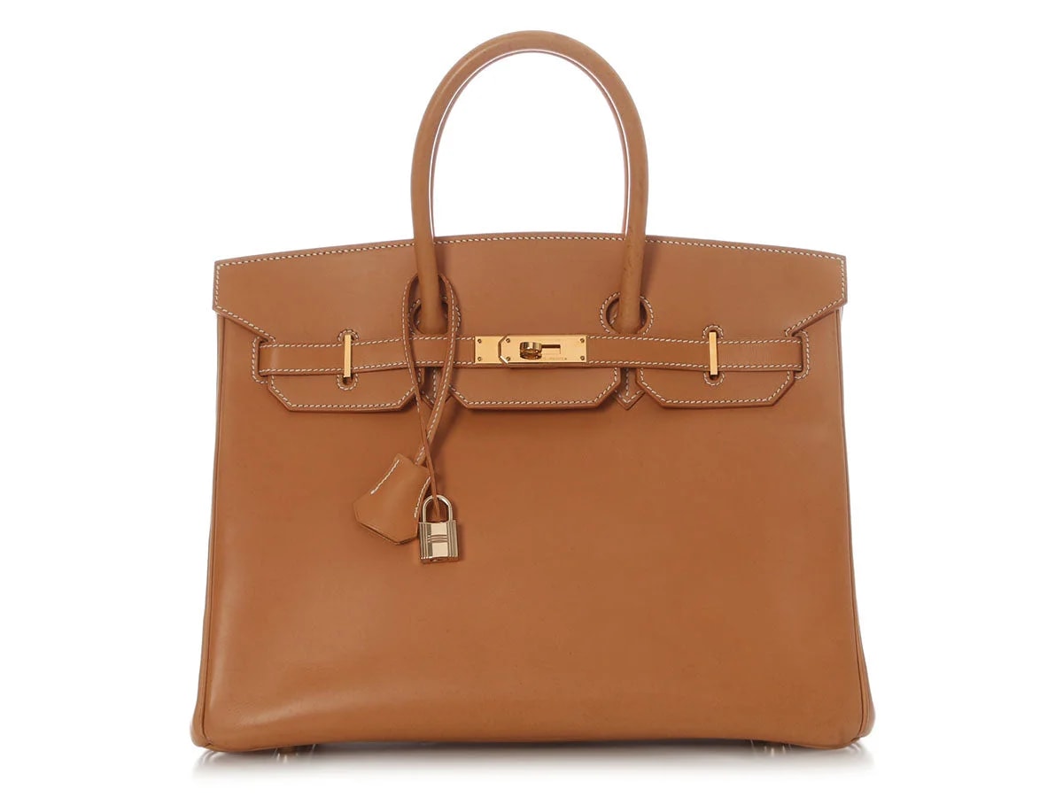 Hermès — Hermès Sable Naturelle Birkin 35 — Handbag — resale