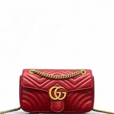 Gucci — Gucci Chevron Small GG Marmont (qy070126a4r) — Handbag — resale