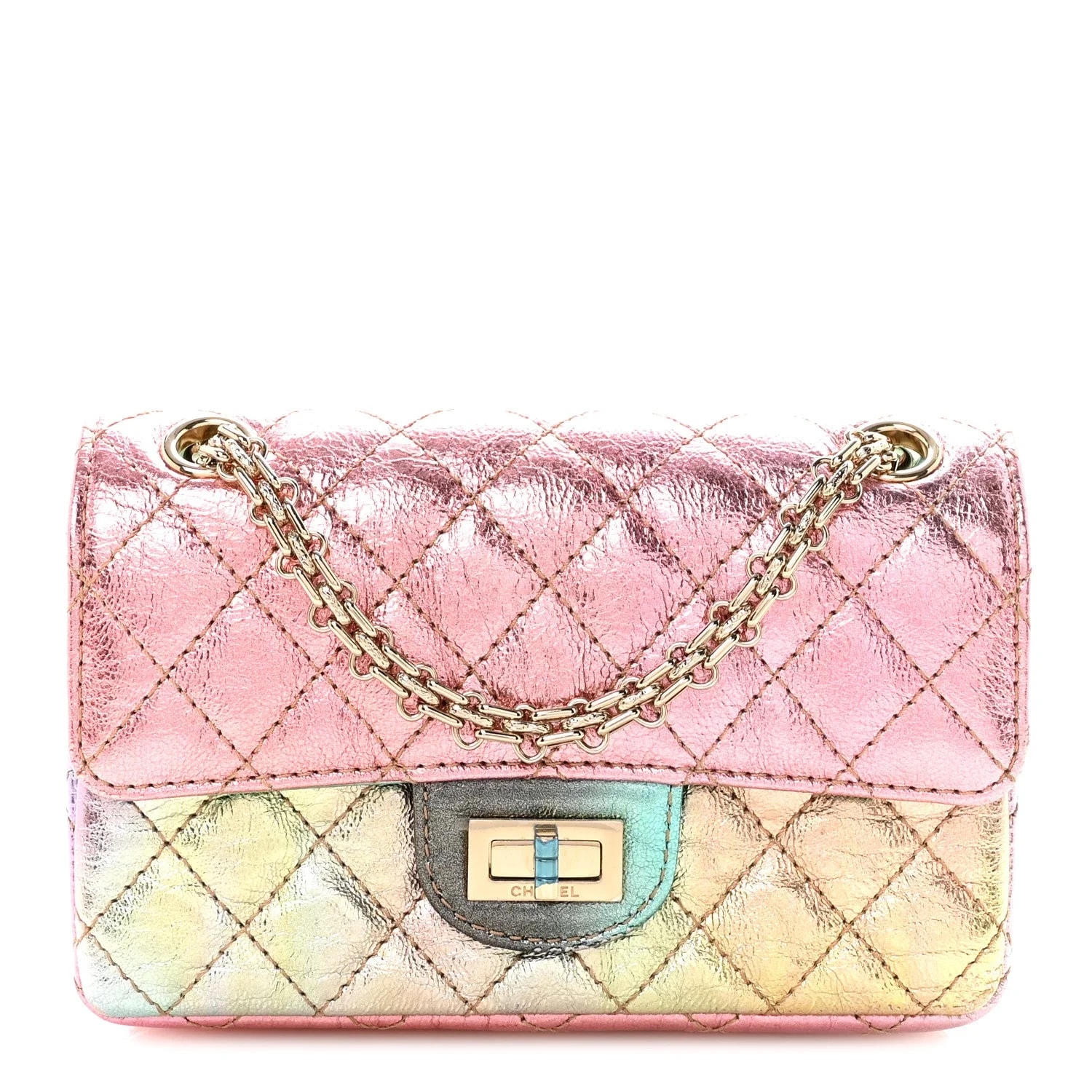 Chanel — Metallic 2.55 Reissue Flap — Handbag — resale