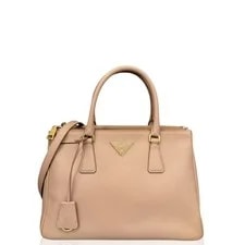 Prada — Prada Small Galleria Double Zip Light (ws033026e1) — Handbag — resale