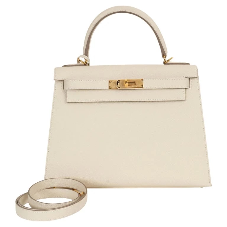 Hermès — Hermès Kelly 28 Sellier Bag GHW — Designer Shoe — resale