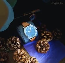 Panerai — Panerai Luminor Blue- PAM00927 - AM and OEM Straps - Lightweight and Comfortable — Watch — resale