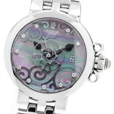 Tudor — Tudor 35100 Clair de Rose Date 10P Diamonds Automatic Good Conditio — Watch — resale