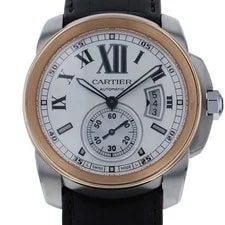 Cartier — Cartier Calibre de W7100011 Automatic Winding 42mm Silver — Watch — resale
