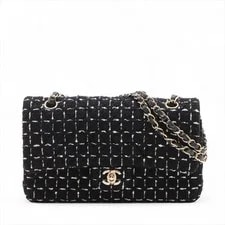 Chanel — Chanel Matelasse 25 Double Flap Double Chain Metal Fittings — Handbag — resale
