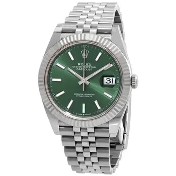 Rolex — Datejust 41 Green Dial Automatic Jubilee M126300-0020 — Watch — resale