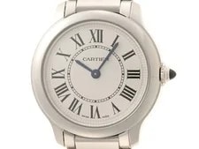 Cartier — Cartier Ronde Must de WSRN0033 Stainless Steel 29mm Silver Dial Quartz #DW593 — Watch — resale