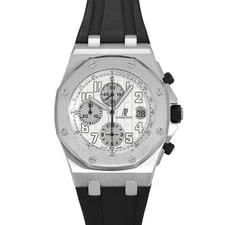 Audemars Piguet — Audemars Piguet Royal Oak Offshore Chronograph 26020ST.OO.D001IN.02 White Dial — Watch — resale
