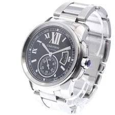Cartier — Cartier Calibre DE W7100016 42mm SS Black #C20045 — Watch — resale