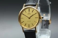 Omega — 1974 Omega de Ville Cal.625 24mm Gold Dial Manual Winding — Watch — resale