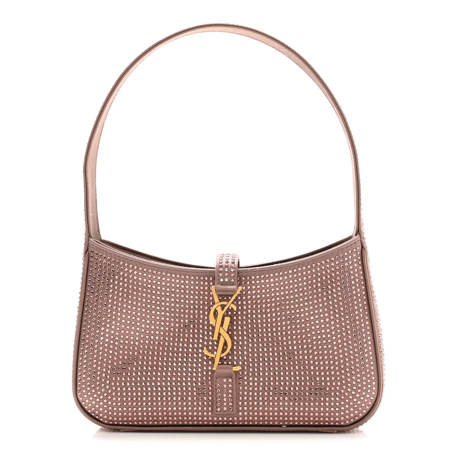 Saint Laurent — le 5 A 7 Mini Hobo Elderberry — Handbag — resale