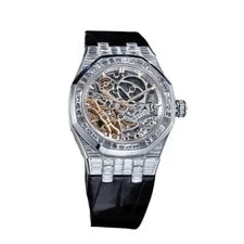 Audemars Piguet — Audemars Piguet Royal Oak 15469BC.ZZ.D001CR.01 'High Jewelry' Double Balance — Watch — resale