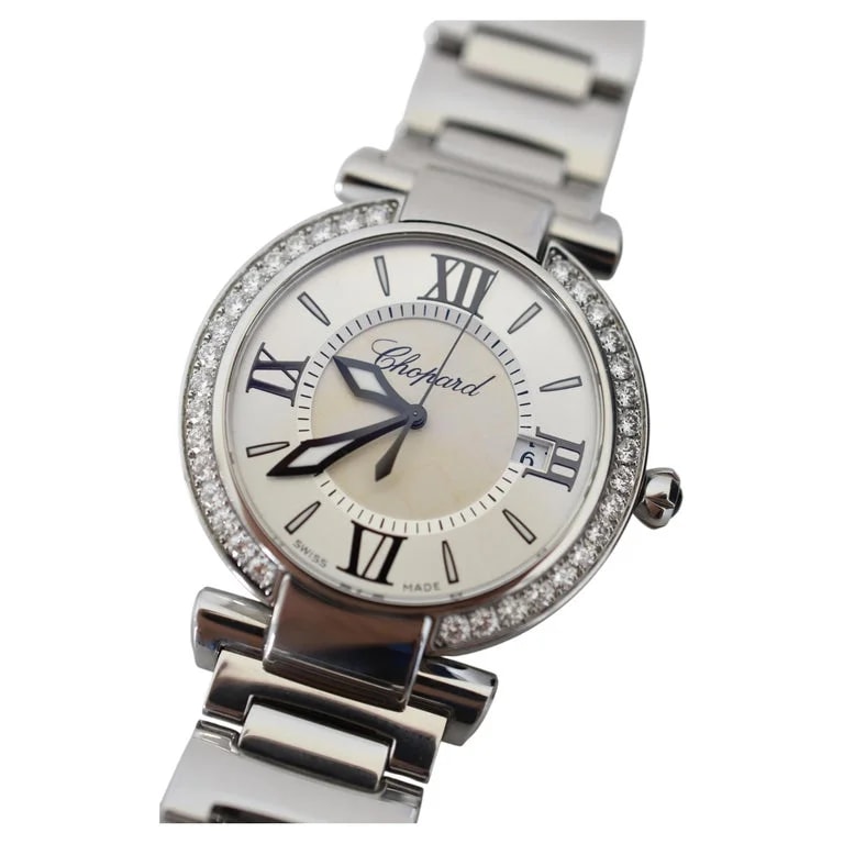 Chopard — Chopard Imperiale 36mm Stainless Steel Diamond Bezel 388532-3004, 2011 — Watch — resale