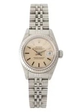 Rolex — Rolex Lady-Datejust 69174 Silver Jubilee Bracelet With Silver Bezel — Watch — resale