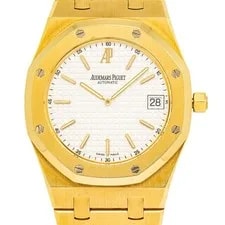 Audemars Piguet — Audemars Piguet Royal Oak 15202BA.OO.0944BA.01 2008 B/P 18k YG 39mm — Watch — resale